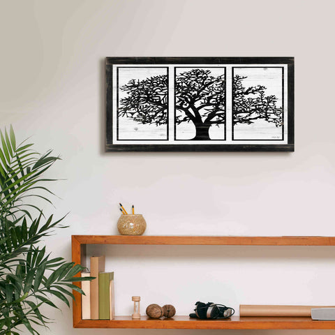 Image of 'Geo Tree' by Cindy Jacobs, Canvas Wall Art,24 x 12