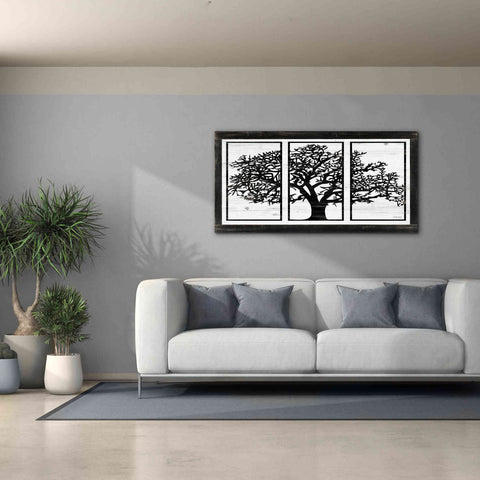 Image of 'Geo Tree' by Cindy Jacobs, Canvas Wall Art,60 x 30