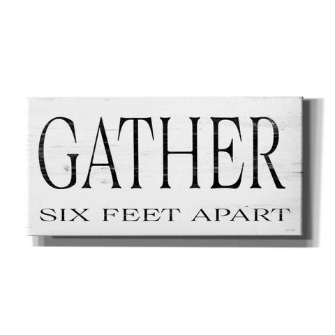 Image of 'Gather Six Feet Apart' by Cindy Jacobs, Canvas Wall Art