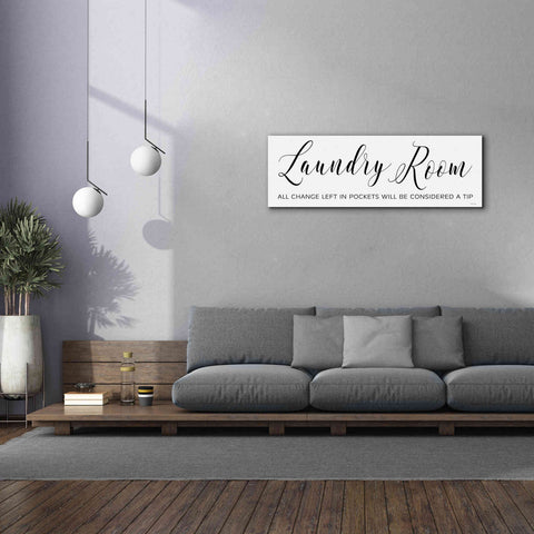 Image of 'Laundry Room' by Cindy Jacobs, Canvas Wall Art,60 x 20