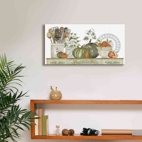 Image of 'Kitchen Splendor' by Cindy Jacobs, Canvas Wall Art,24 x 12