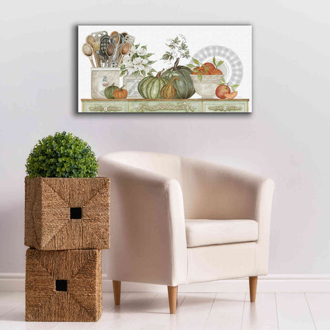 Image of 'Kitchen Splendor' by Cindy Jacobs, Canvas Wall Art,40 x 20