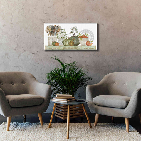 Image of 'Kitchen Splendor' by Cindy Jacobs, Canvas Wall Art,40 x 20