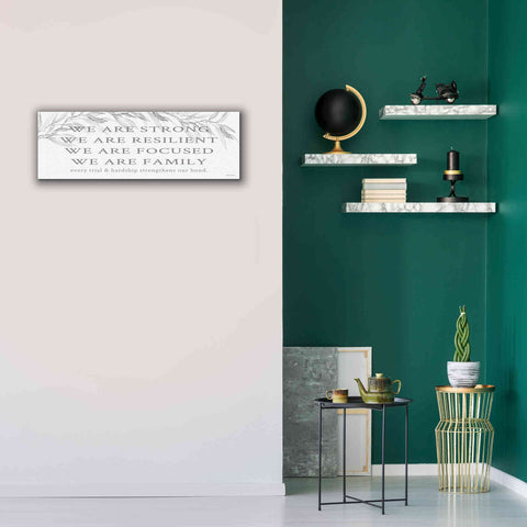 Image of 'We Are Family' by Cindy Jacobs, Canvas Wall Art,36 x 12