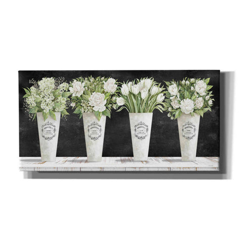 Image of 'White Flowers Still Life II' by Cindy Jacobs, Canvas Wall Art