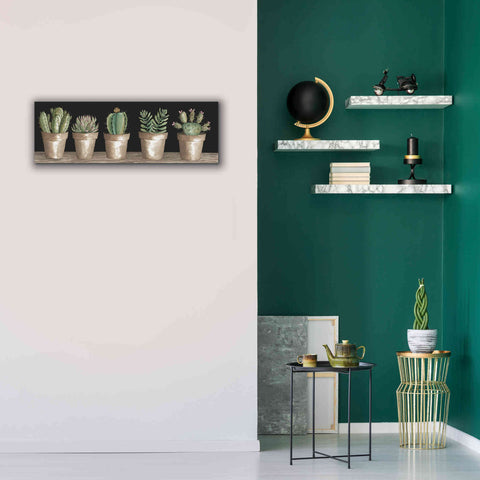 Image of 'Cactus Row' by Cindy Jacobs, Canvas Wall Art,36 x 12
