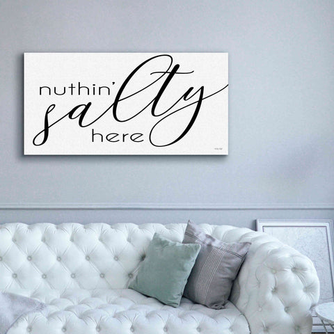 Image of 'Nuth'n Salty Here' by Cindy Jacobs, Canvas Wall Art,60 x 30