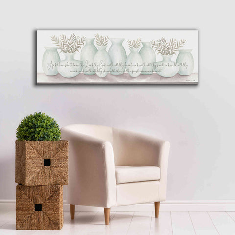 Image of 'Love the Lord Your God' by Cindy Jacobs, Canvas Wall Art,60 x 20