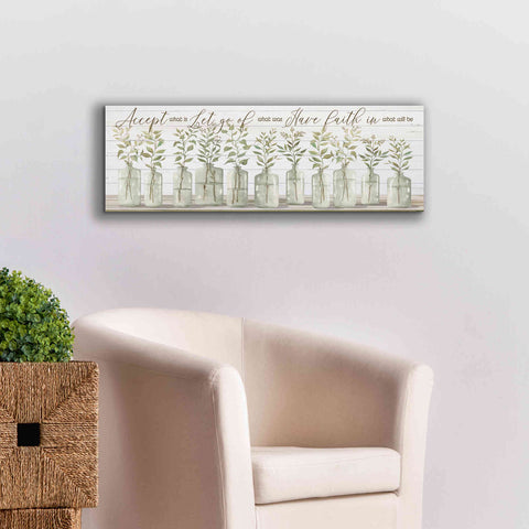 Image of 'Accept What Is' by Cindy Jacobs, Canvas Wall Art,36 x 12