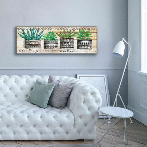 Image of 'Sticking with Your Family' by Cindy Jacobs, Canvas Wall Art,60 x 20