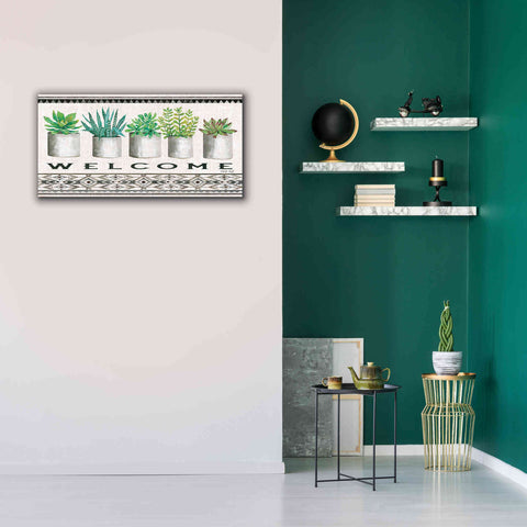 Image of 'Native Welcome' by Cindy Jacobs, Canvas Wall Art,40 x 20
