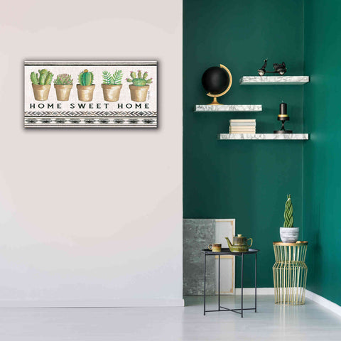 Image of 'Native Home Sweet Home' by Cindy Jacobs, Canvas Wall Art,40 x 20