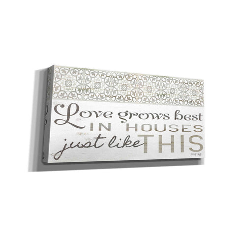 Image of 'Love Grows Best' by Cindy Jacobs, Canvas Wall Art