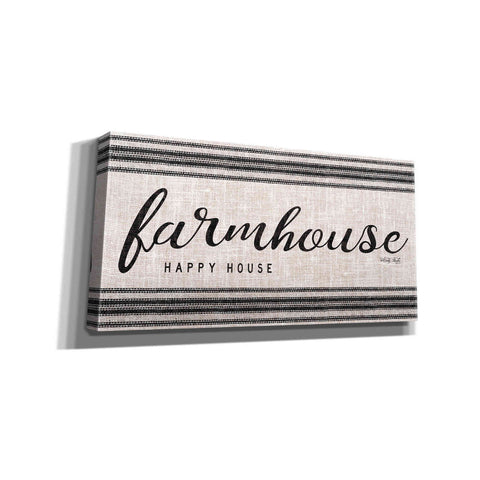 Image of 'Farmhouse Happy House' by Cindy Jacobs, Canvas Wall Art