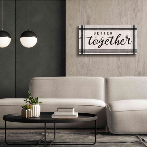 Image of 'Better Together' by Cindy Jacobs, Canvas Wall Art,40 x 20