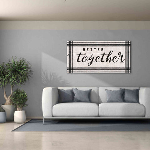 Image of 'Better Together' by Cindy Jacobs, Canvas Wall Art,60 x 30