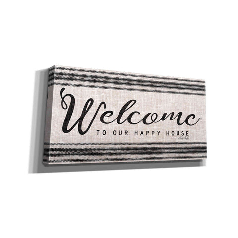 Image of 'Welcome to Our Happy Place' by Cindy Jacobs, Canvas Wall Art