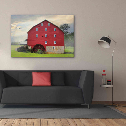 Image of 'Willow Grove Mill' by Lori Deiter, Canvas Wall Art,60 x 40