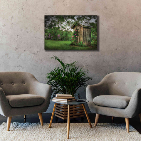 Image of 'Fragrant Outhouse' by Lori Deiter, Canvas Wall Art,40 x 26