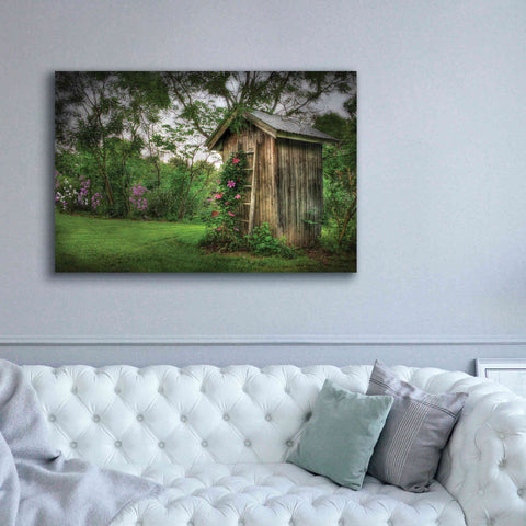 Image of 'Fragrant Outhouse' by Lori Deiter, Canvas Wall Art,60 x 40