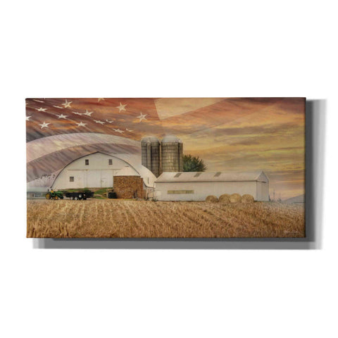 Image of 'American Farmland' by Lori Deiter, Canvas Wall Art