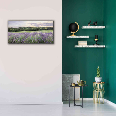 Image of 'Lavender Fields' by Lori Deiter, Canvas Wall Art,40 x 20