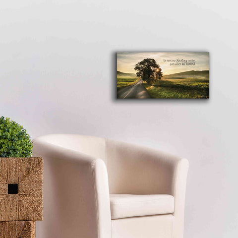 Image of 'Destiny' by Lori Deiter, Canvas Wall Art,24 x 12