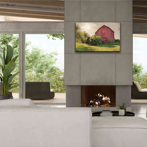 Image of 'Spide Barton Barn' by Lori Deiter, Canvas Wall Art,40 x 26