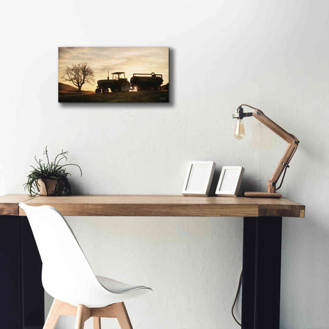 Image of 'Tractor for Sale' by Lori Deiter, Canvas Wall Art,24 x 12