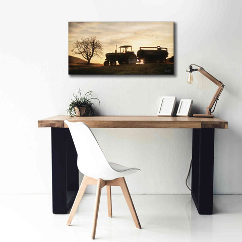 Image of 'Tractor for Sale' by Lori Deiter, Canvas Wall Art,40 x 20