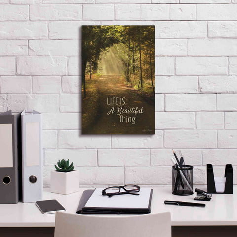 Image of 'Life is a Beautiful Thing' by Lori Deiter, Canvas Wall Art,12 x 18