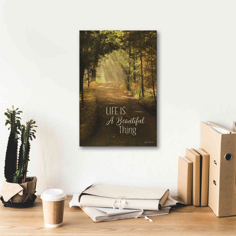 Image of 'Life is a Beautiful Thing' by Lori Deiter, Canvas Wall Art,12 x 18