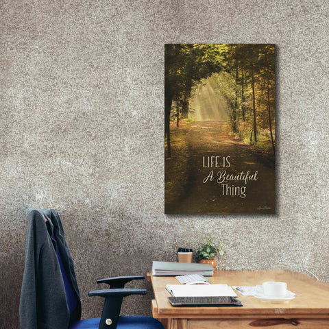 Image of 'Life is a Beautiful Thing' by Lori Deiter, Canvas Wall Art,26 x 40