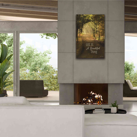 Image of 'Life is a Beautiful Thing' by Lori Deiter, Canvas Wall Art,26 x 40