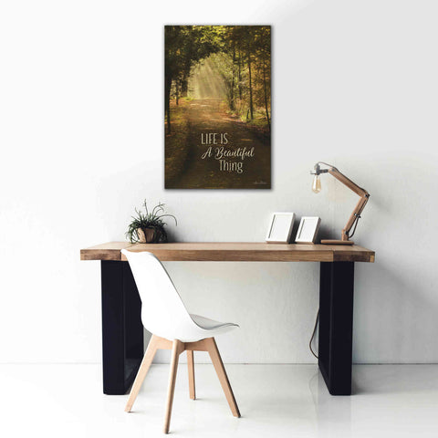Image of 'Life is a Beautiful Thing' by Lori Deiter, Canvas Wall Art,26 x 40
