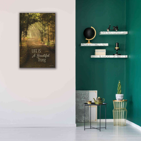 Image of 'Life is a Beautiful Thing' by Lori Deiter, Canvas Wall Art,26 x 40