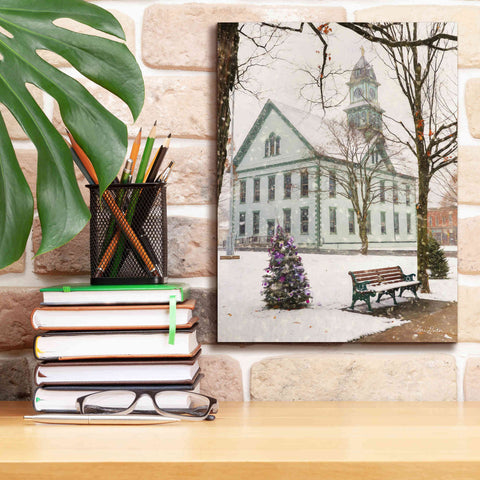 Image of 'Christmas in Coudersport' by Lori Deiter, Canvas Wall Art,12 x 16