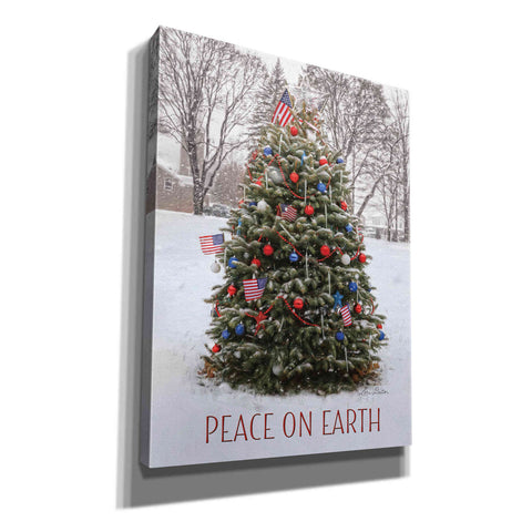 Image of 'Peace on Earth Tree' by Lori Deiter, Canvas Wall Art