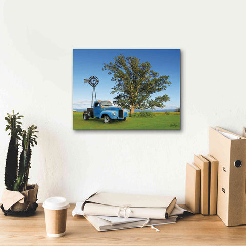 Image of 'Country Blue' by Lori Deiter, Canvas Wall Art,16 x 12