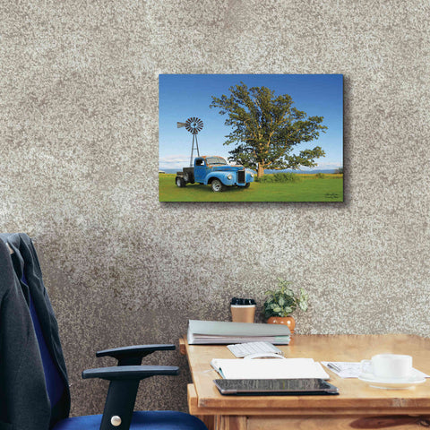 Image of 'Country Blue' by Lori Deiter, Canvas Wall Art,26 x 18