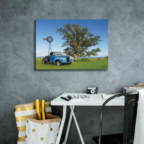 Image of 'Country Blue' by Lori Deiter, Canvas Wall Art,26 x 18
