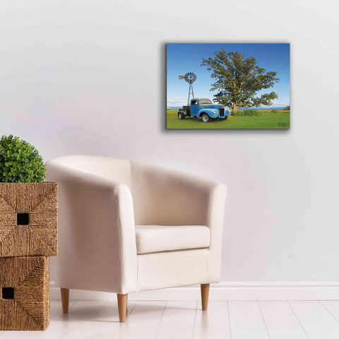 Image of 'Country Blue' by Lori Deiter, Canvas Wall Art,26 x 18