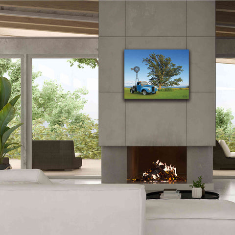 Image of 'Country Blue' by Lori Deiter, Canvas Wall Art,34 x 26