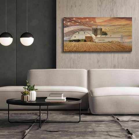Image of 'In Nature We Trust' by Lori Deiter, Canvas Wall Art,60 x 30