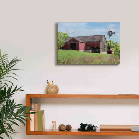 Image of 'Summer in Pennsylvania' by Lori Deiter, Canvas Wall Art,18 x 12