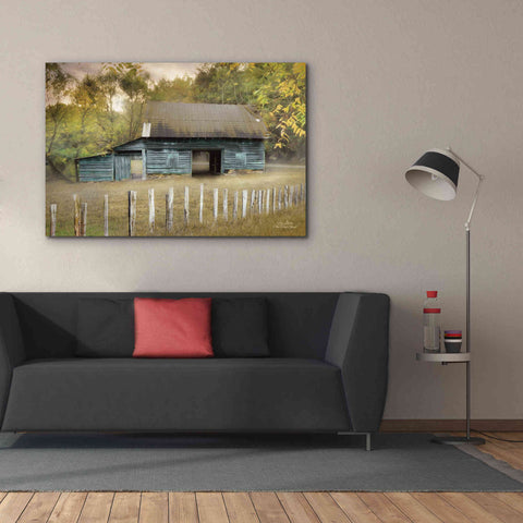 Image of 'Old Teal Shed' by Lori Deiter, Canvas Wall Art,60 x 40