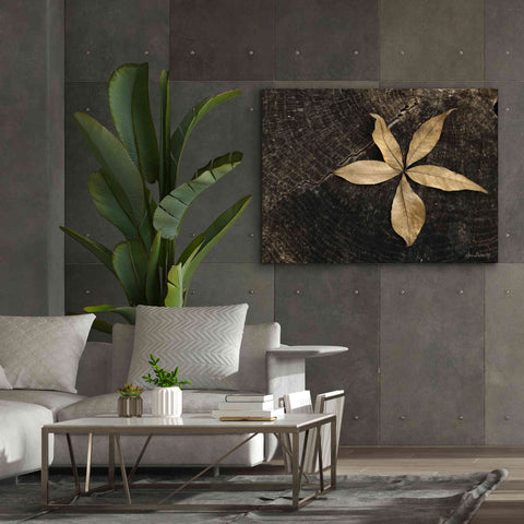 Image of 'Natural Buckeye Leaf' by Lori Deiter, Canvas Wall Art,54 x 40