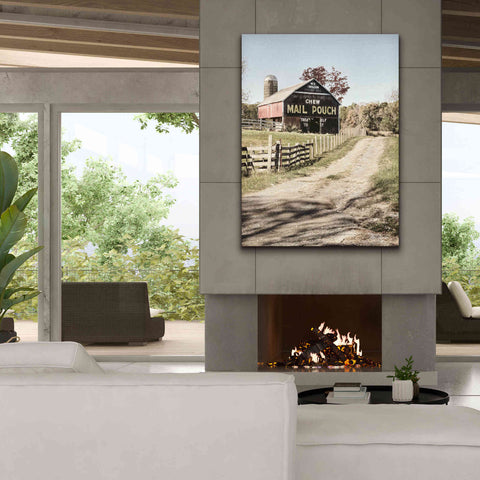 Image of 'Mail Pouch Lane' by Lori Deiter, Canvas Wall Art,40 x 54