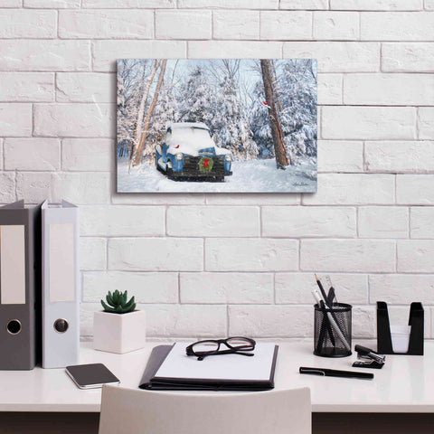 Image of 'Winter Storage' by Lori Deiter, Canvas Wall Art,18 x 12