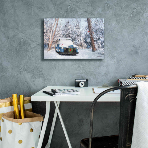 Image of 'Winter Storage' by Lori Deiter, Canvas Wall Art,18 x 12